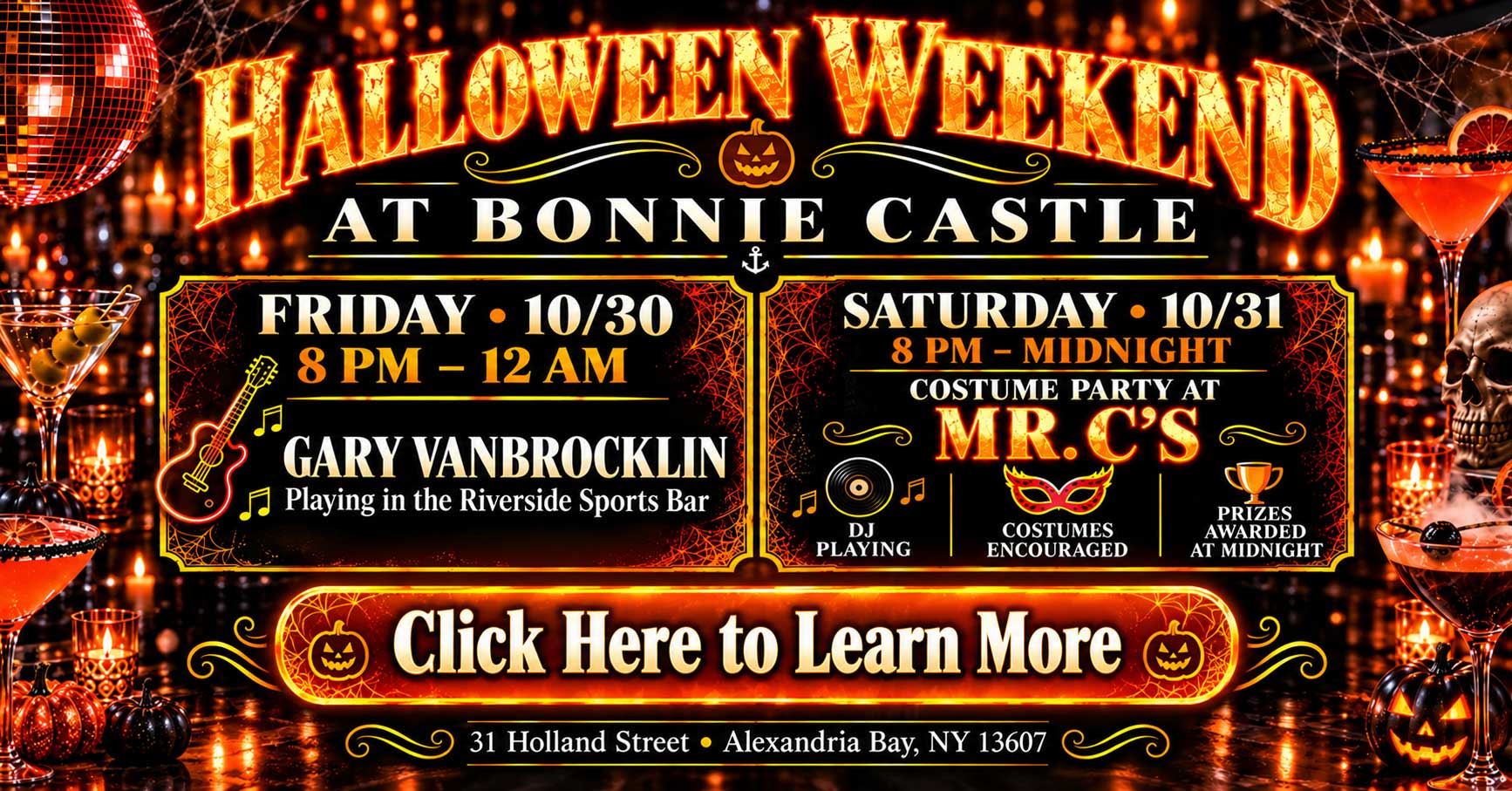 2026 Halloween Weekend Bonnie Castle